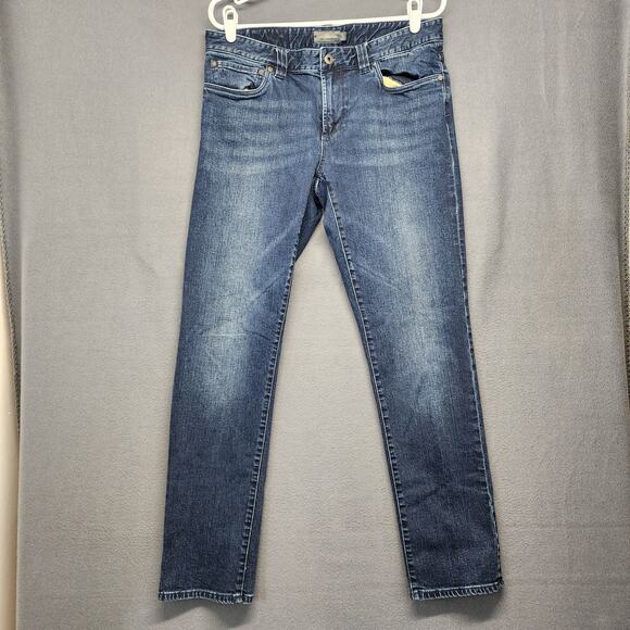 LL Bean Signature Jeans Mens 33x29 Slim Straight Fit Denim Casual Tagged 34x30 - Picture 1 of 12